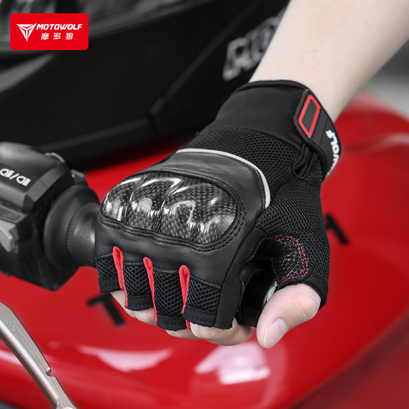Găng tay cụt ngón MOTOWOLF MDL0327 - Ảnh 2