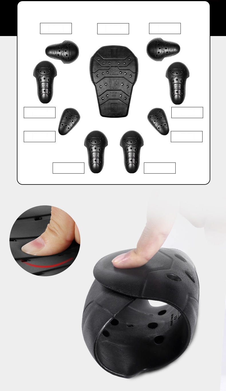 Áo giáp MOTOWOLF đi xe máy chính hãng MDL0509 - Ảnh 6