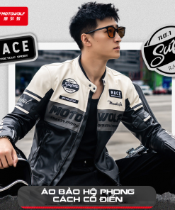 Alternative view of Áo da bảo hộ đi xe máy Motowolf JM1 phong cách cổ điển