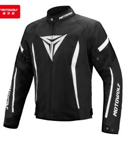 Áo bảo hộ vải đi xe máy Motowolf JM8