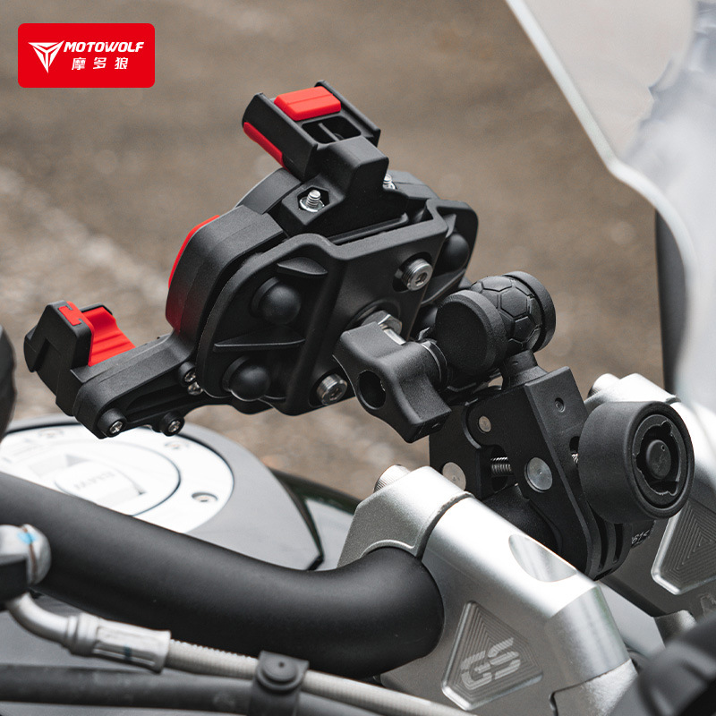 Giá đỡ điện thoại chống rung Motowolf thế hệ mới MDL2832 - Ảnh 4