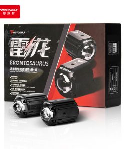 Đèn trợ sáng mini Motowolf L2 68W