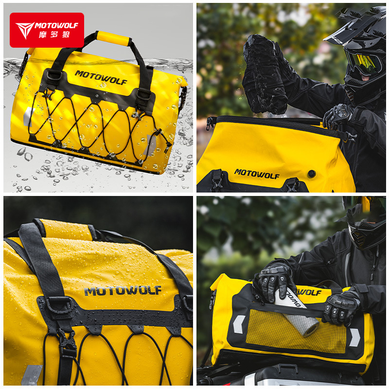 Túi chống nước Motowolf MB4 có lưới mở rộng - Ảnh 3