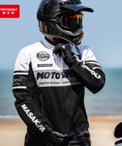 Áo bảo hộ Motowolf kiểu dáng classic đi xe máy JM1B