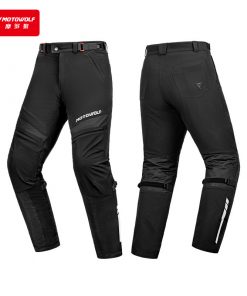 Quần bảo hộ vải leo núi cho người đi xe máy Motowolf TM4