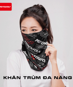 Khăn đa năng Motowolf che mặt chống bụi kháng khuẩn