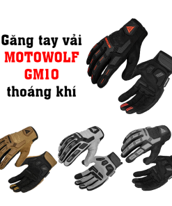 Găng tay vải Motowolf GM10 siêu thoáng khí